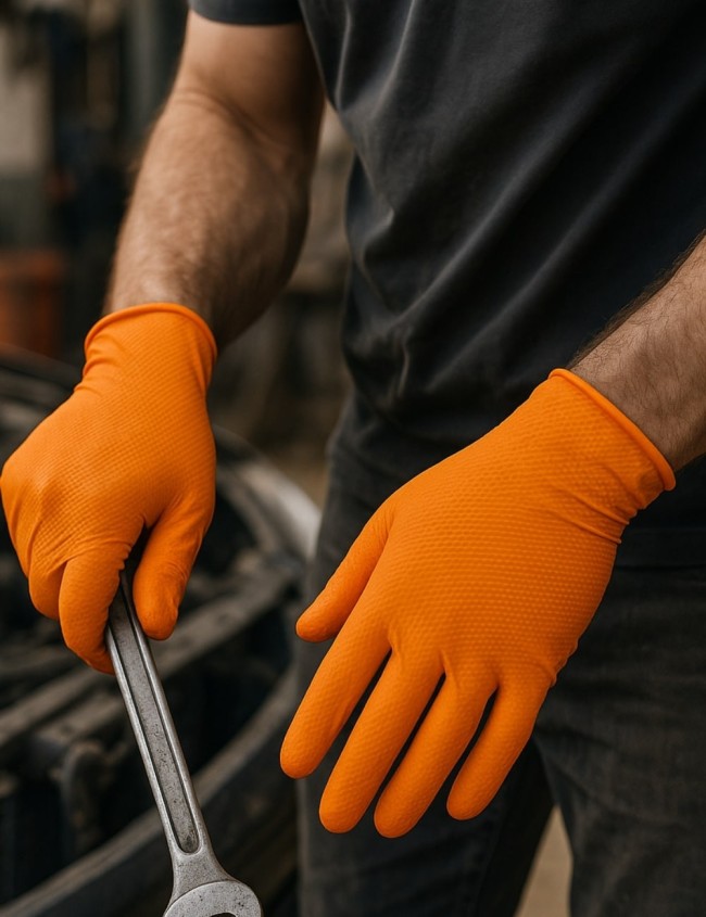 Nitrilové rukavice Griff, 50 kusů