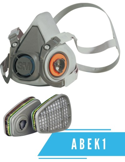 Polomaska 3M s filtry 3M 6059 ABEK1