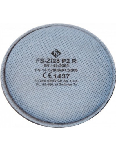 Protiprachový filtr pro masku P2 s aktivním uhlím FS-ZI28 P2 R