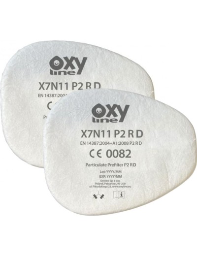Protiprachový filtr pro masku P2 OXYPRO X7N11 P2 R