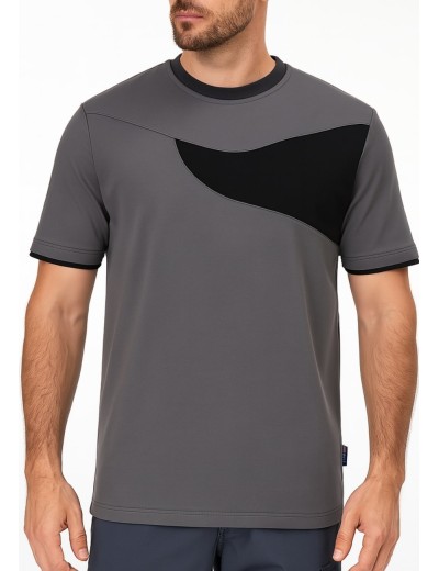 T shirt męski dwukolorowy Portwest PW211