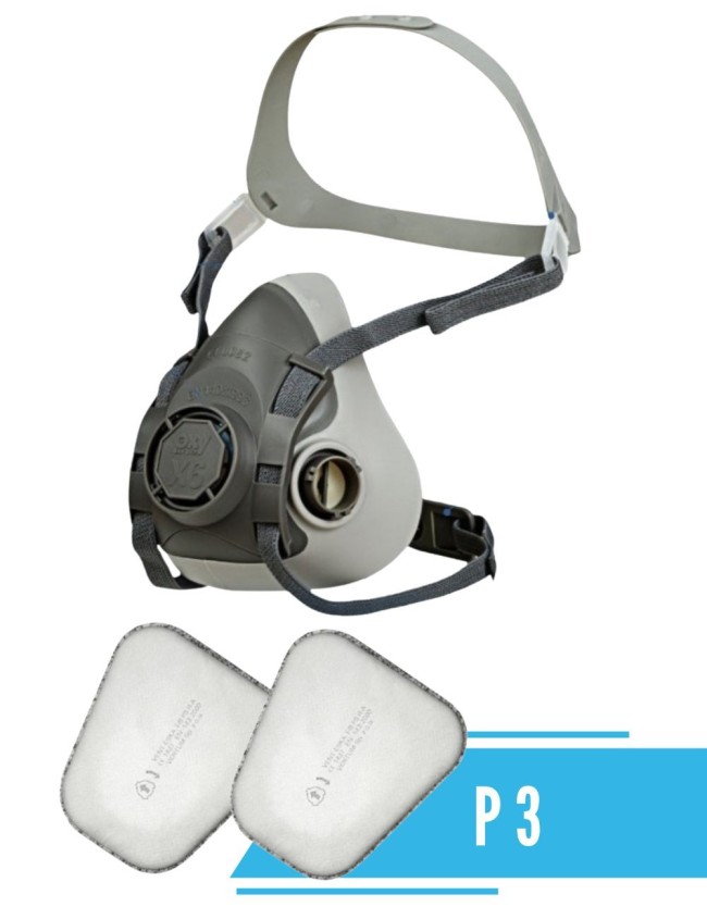 Ochranná maska proti prachu s filtrem P3 Oxypro X6