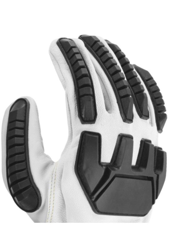 Pracovní rukavice X-Driver TPR z kůže s ochranou kloubů