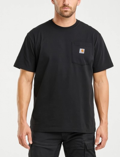 Tričko Carhartt K87 Heavyweight Pocket S/S