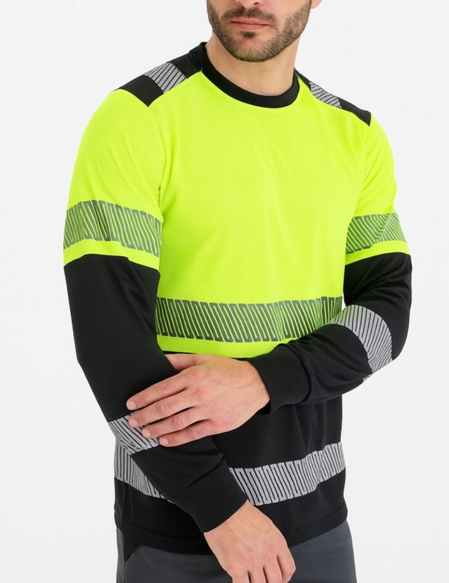 Koszulka odblaskowa robocza LS-Y | Balticbhp.pl