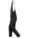 Spodnie robocze ogrodniczki Snickers 6014 Canvas Stretch