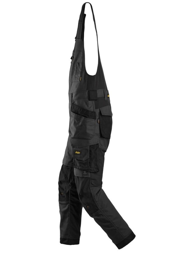 Spodnie robocze ogrodniczki Snickers 6014 Canvas Stretch