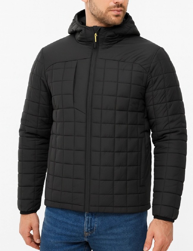 Kurtka hybrydowa pikowana z kapturem Portwest PW329 | Balticbhp.pl