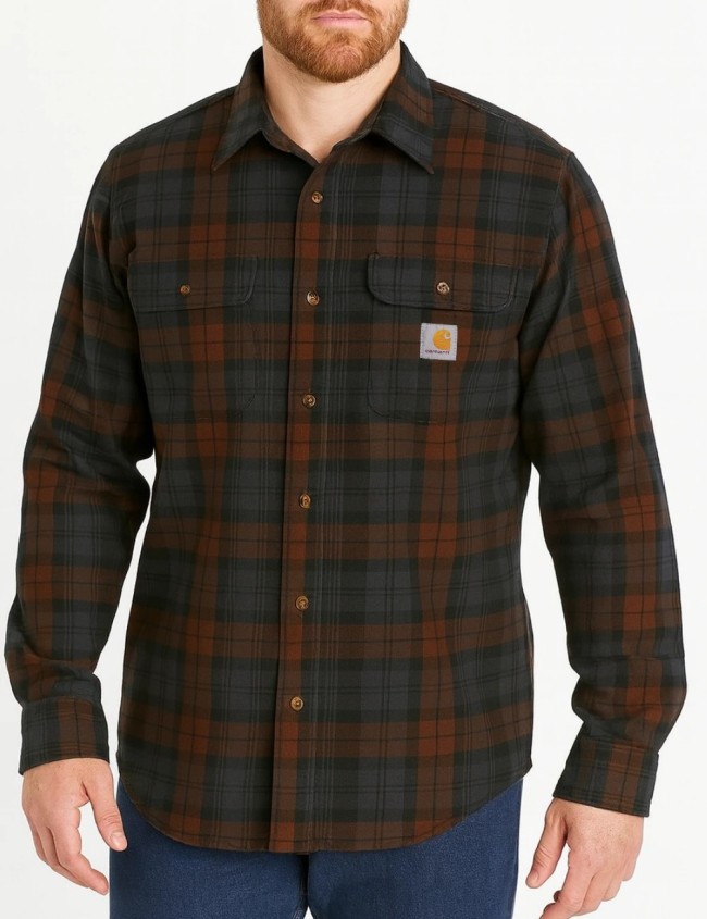 Koszula flanelowa Carhartt Plaid Shirt | Balticbhp.pl