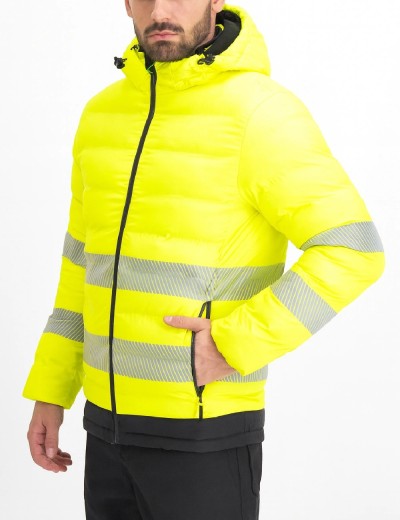 Kurtka podgrzewana odblaskowa S548 Ultrasonic