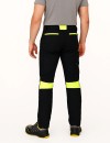 Pracovní kalhoty Bosafety Urban s elastickým lemem