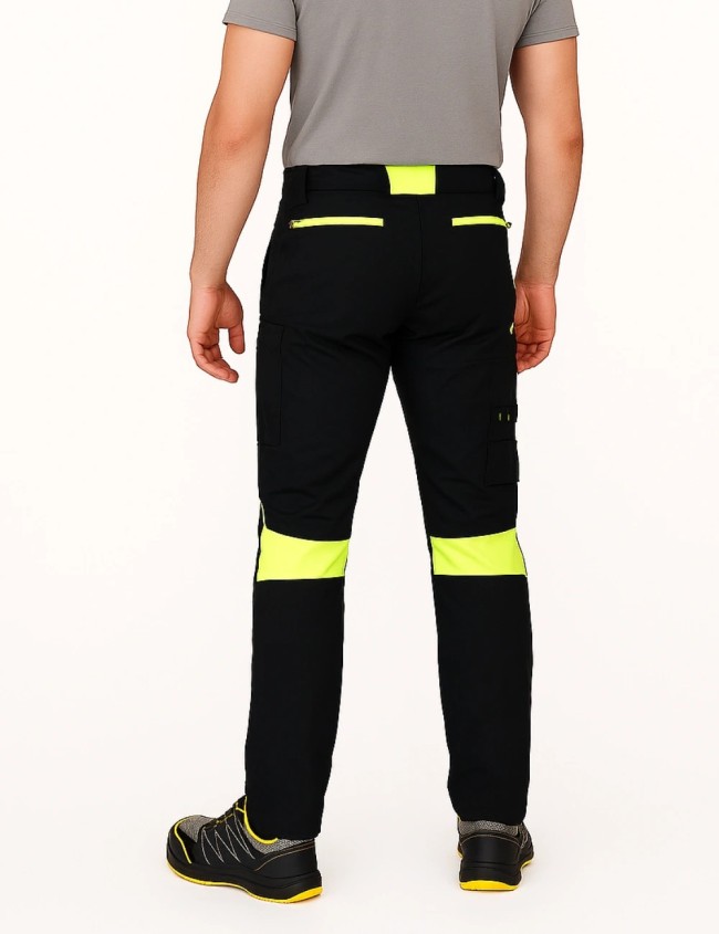 Pracovní kalhoty Bosafety Urban s elastickým lemem