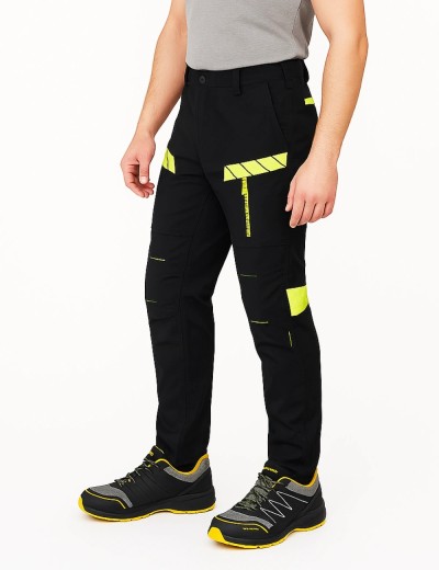 Pracovní kalhoty Bosafety Urban s elastickým lemem