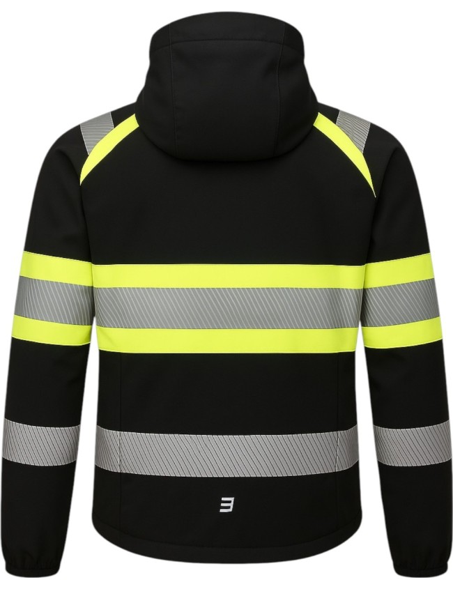 Reflexní softshell Bosafety Topek C1
