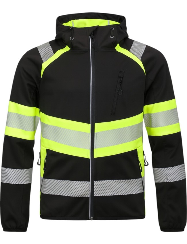 Reflexní softshell Bosafety Topek C1