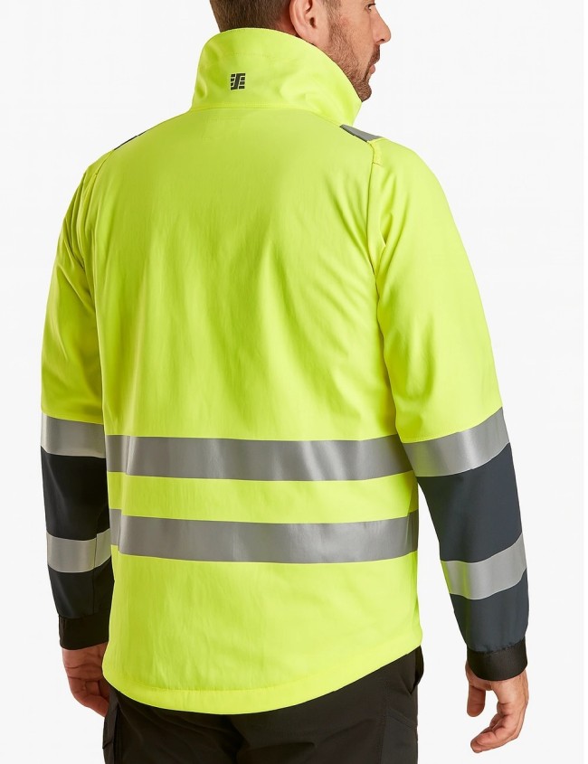 Kurtka softshell męska odblaskowa Snickers 1539