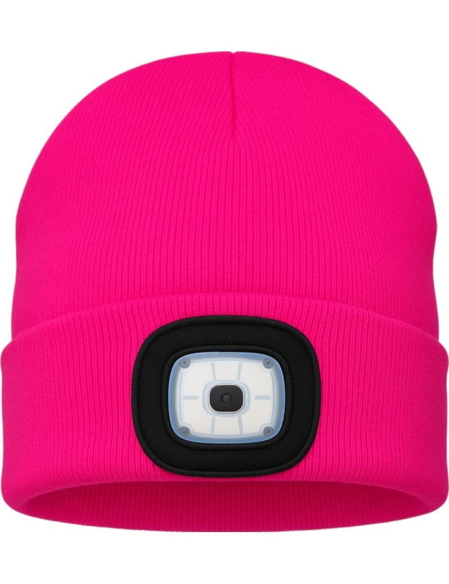 Dámská zimní čepice s LED světlem