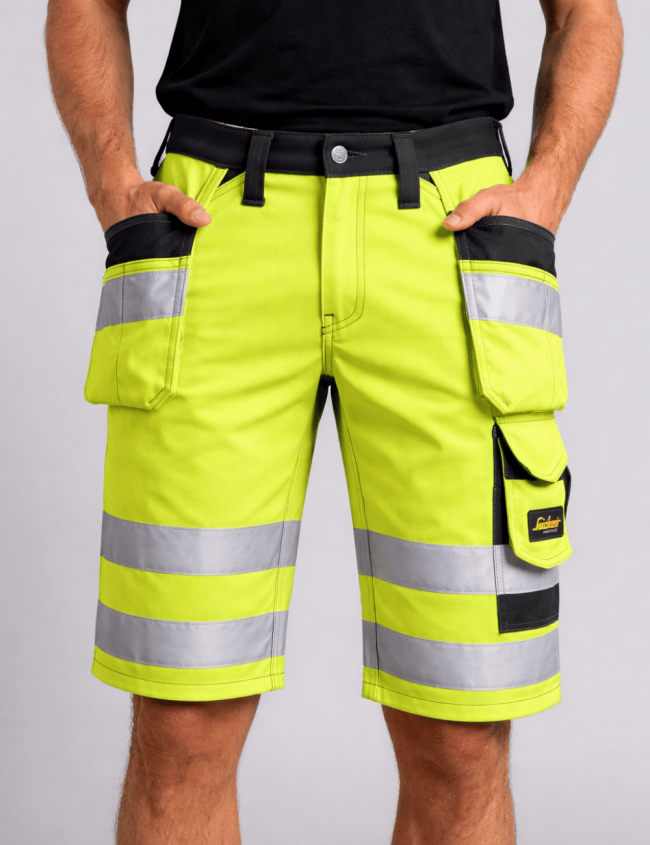 Pracovní kraťasy Snickers Workwear 3033 Hi-Vis