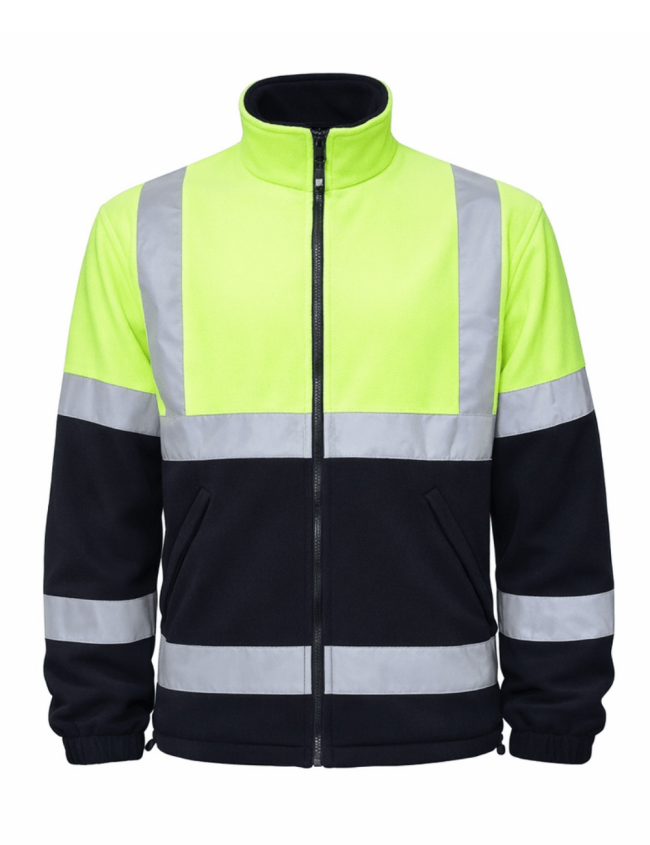 Hi-Vis fleecová bunda BoSafety Fleece C2