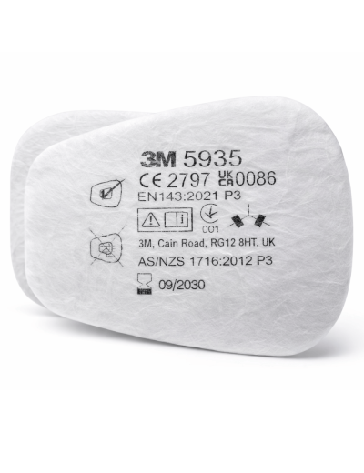 Prachový filtr 3M 5935 P3, 2 ks
