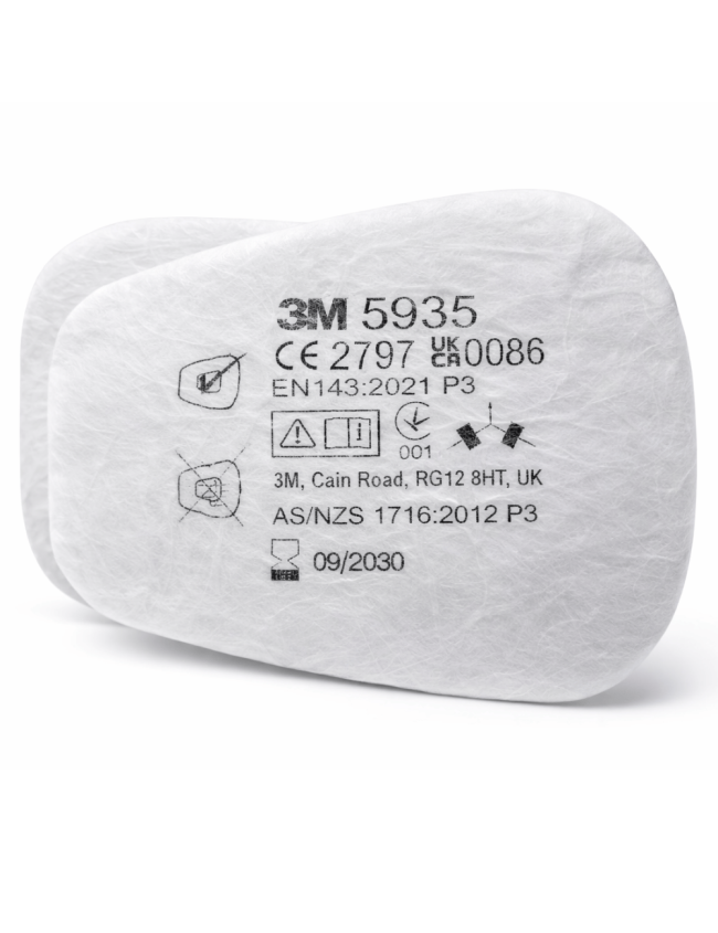 Prachový filtr 3M 5935 P3, 2 ks