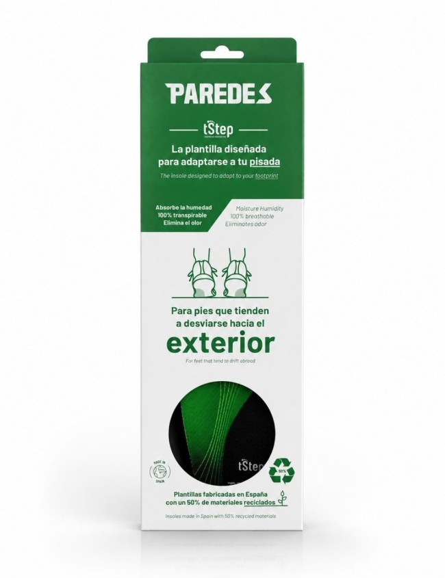 Ortopedické supinační vložky do bot Paredes