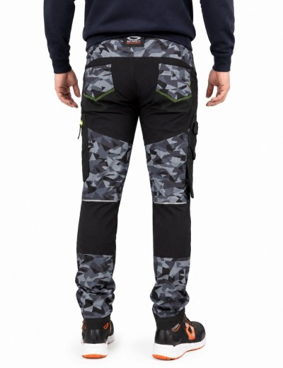Pracovní kalhoty SIR Gemini Camo