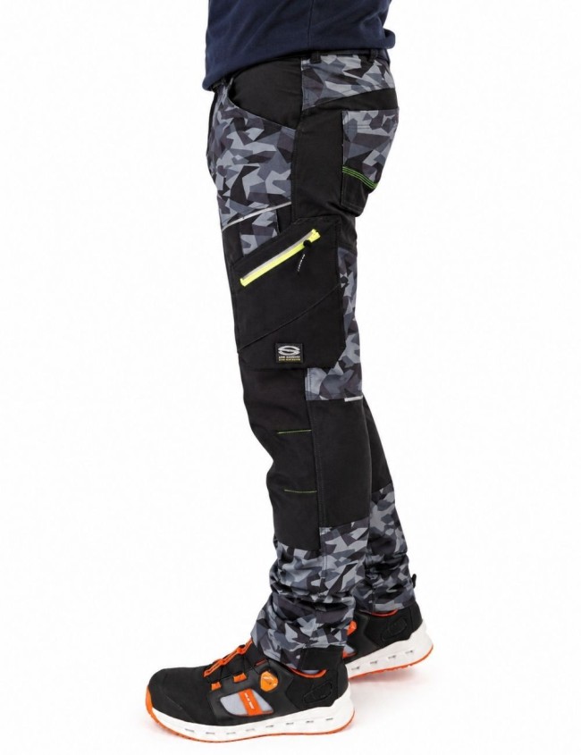 Pracovní kalhoty SIR Gemini Camo