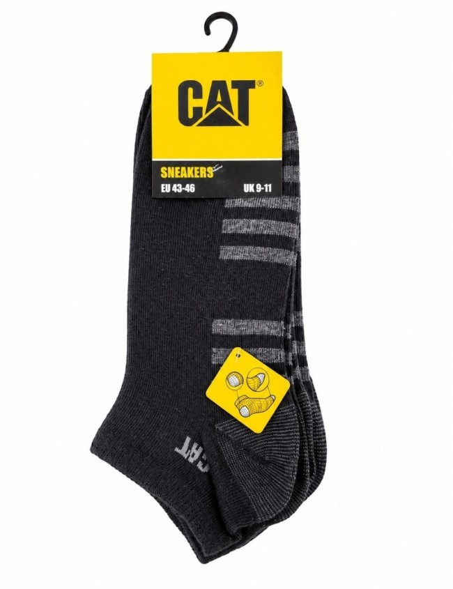 Pracovní ponožky CAT Sneakers 3 kusy