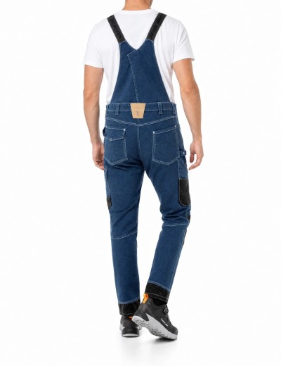Džíny Sara Workwear RODEO JEANS s montérkami