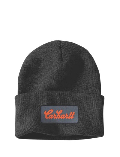 Zimní čepice Carhartt Script Patch