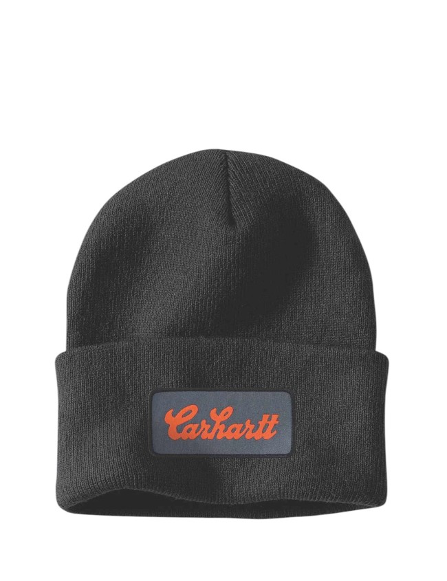 Zimní čepice Carhartt Script Patch
