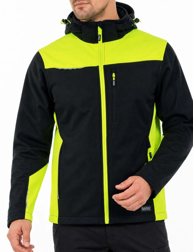 Pracovní Mikina Sara Workwear SOFTSHELL COMFORT+