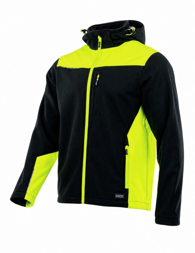 Pracovní Mikina Sara Workwear SOFTSHELL COMFORT+