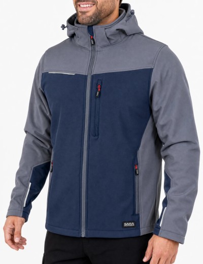 Pracovní Mikina Sara Workwear SOFTSHELL COMFORT+