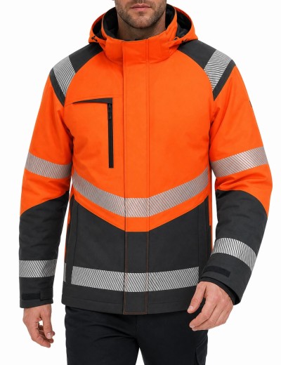 Pánská reflexní bunda Bosafety Atlanta C2 | Balticworkwear.cz
