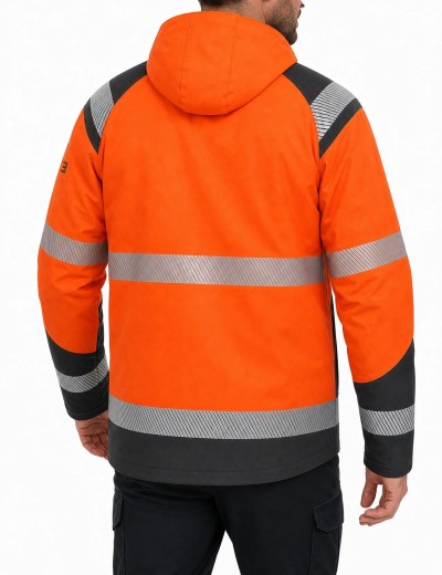 Pánská reflexní bunda Bosafety Atlanta C2 | Balticworkwear.cz