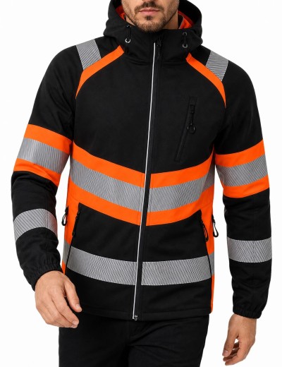 Reflexní softshell Bosafety Topek C1