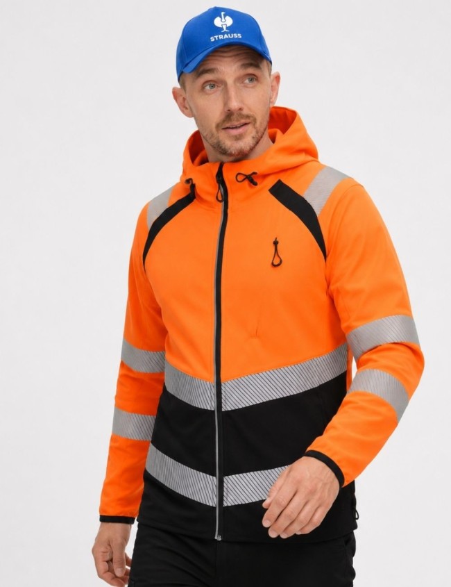Reflexní Softshellová bunda Bosafety Topek C2