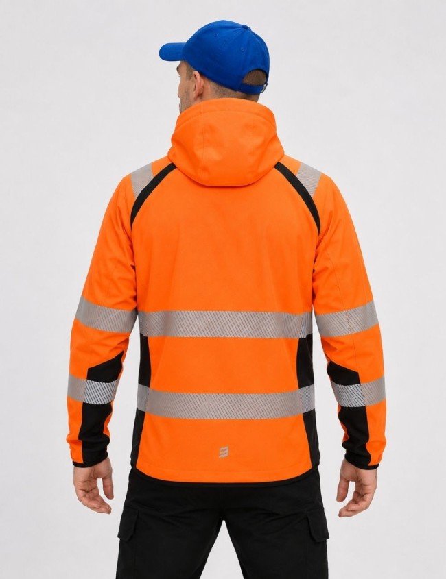 Reflexní Softshellová bunda Bosafety Topek C2