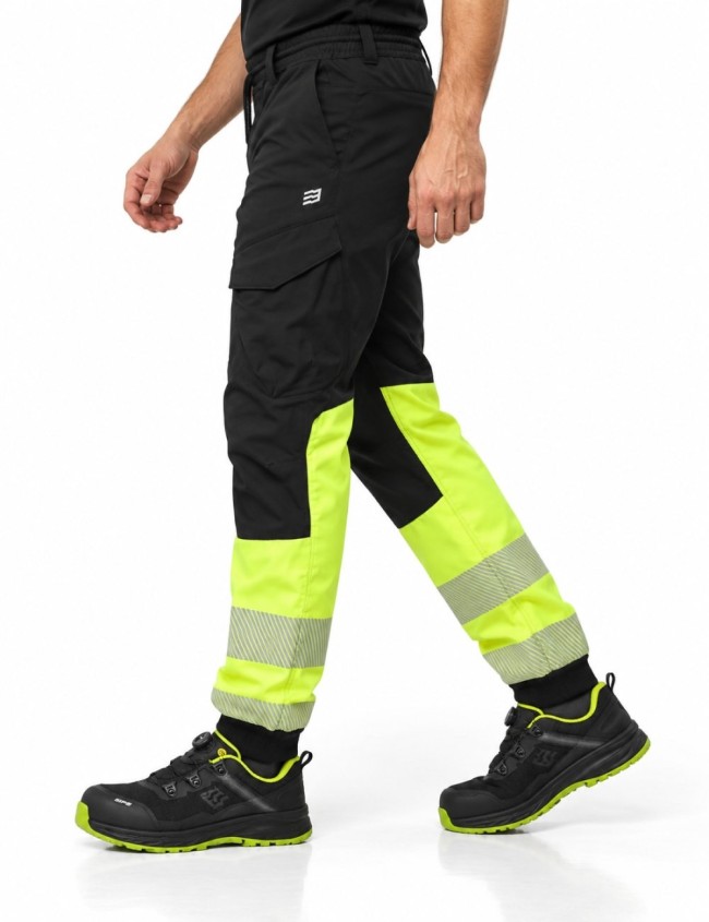 Elastické reflexní kalhoty Bosafety Comfort