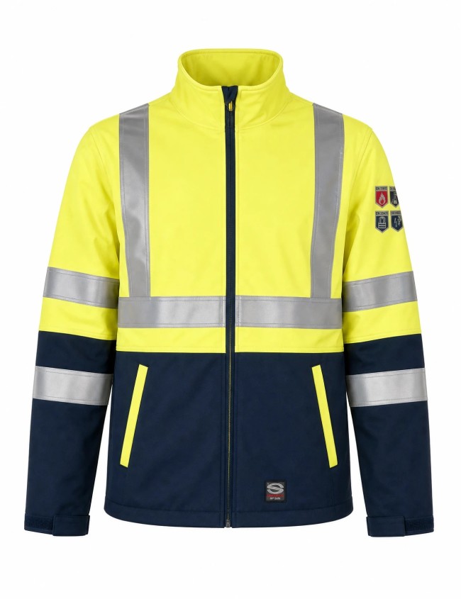 Pracovní Bunda SIR Microlines Softshell antistatická