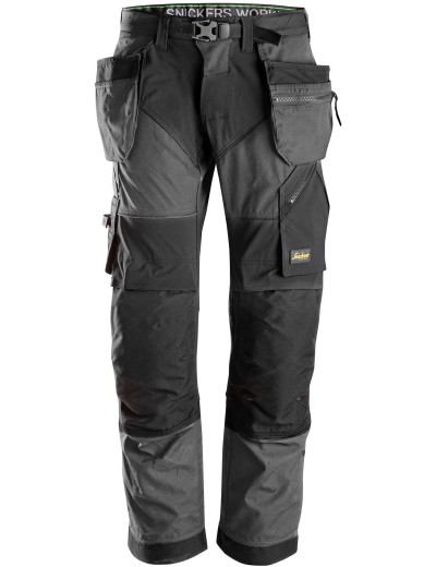 Snickers spodnie robocze FlexiWork+ 6902 z workami kieszeniowymi