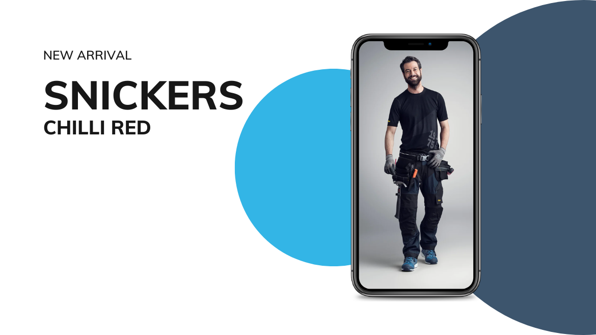 Pracovní kalhoty Snickers 6241 v červené barvě jsou nyní k dispozici!