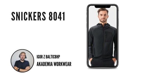 Nová mikina Snickers Workwear 8041, nové barvy a osvěžený design